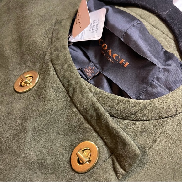 Coach Jacqueline Lamb suede jacket - Picture 3 of 8